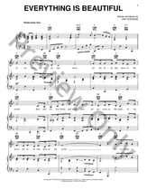 Everything Is Beautiful piano sheet music cover